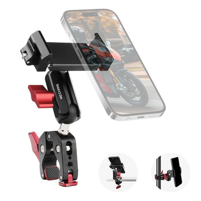 Mechrig Quick-Release 360° Ball Head Phone Mount with Super Clamp - Grip Support Store