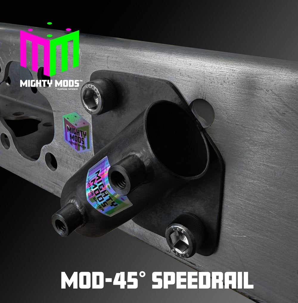 MIGHTYMODS MOD 45° SPEEDRAIL 1 1/2" - Grip Support Store