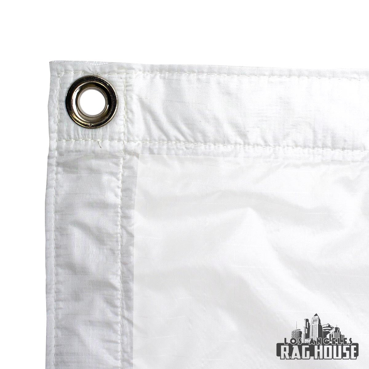 1/4 Grid Silent White by LA Rag House - white grid cloth diffusion