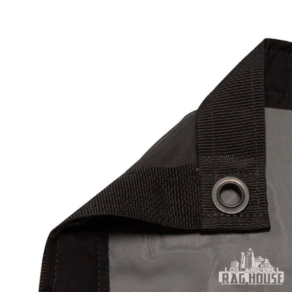 1/4 Silk Black by LA Rag House - fabric detail