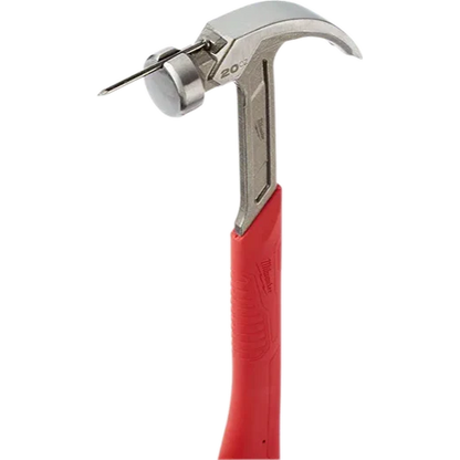 Milwaukee 48-22-9080 20oz Curved Claw Smooth Face Hammer - Grip Support Store