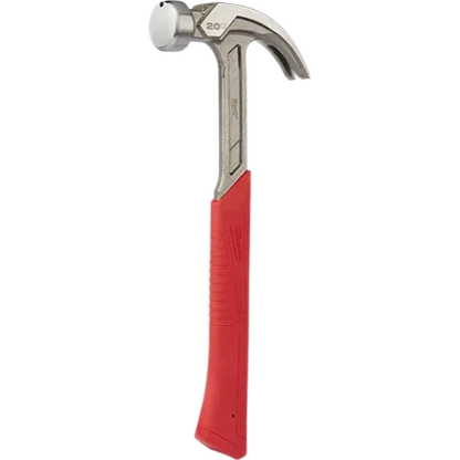 Milwaukee 48-22-9080 20oz Curved Claw Smooth Face Hammer - Grip Support Store