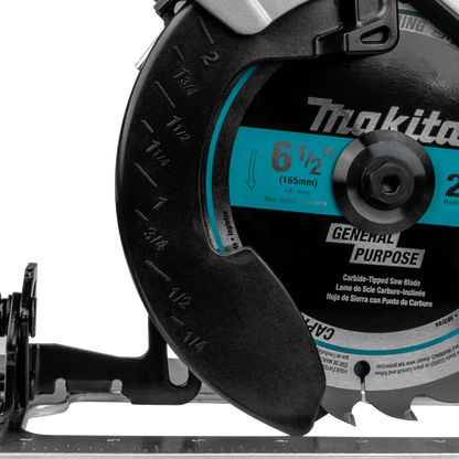 Makita XSH04ZB 18V LXT Sub-Compact Brushless Cordless 6-1/2" Circular Saw - Grip Support Store