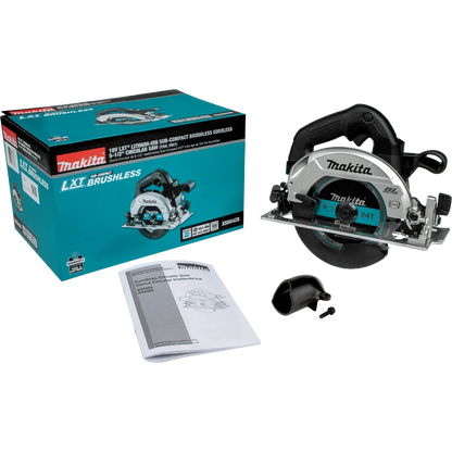 Makita XSH04ZB 18V LXT Sub-Compact Brushless Cordless 6-1/2" Circular Saw - Grip Support Store