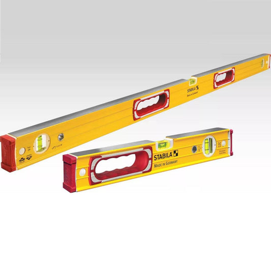 Stabila 37816 Type 196, 48 inch plus 16 inch Heavy Duty Spirit Level Set - Grip Support Store