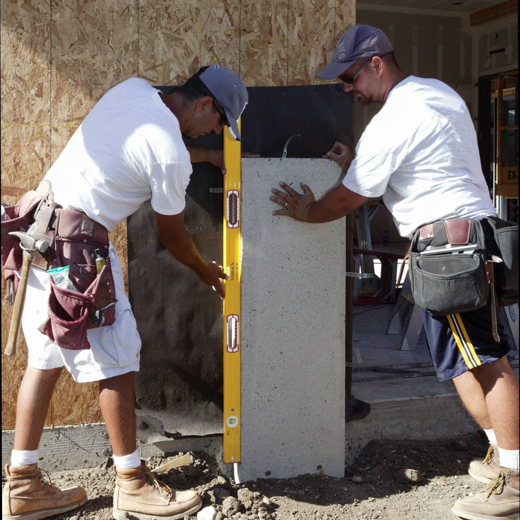 Stabila 37816 Type 196, 48 inch plus 16 inch Heavy Duty Spirit Level Set - Grip Support Store