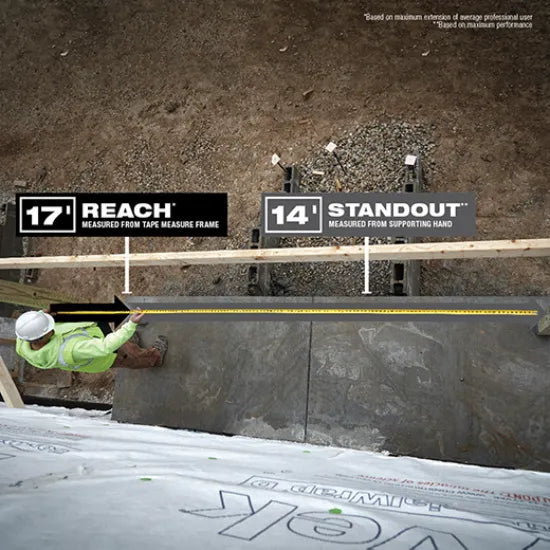 Milwaukee 48-22-9725M 25ft STUD™ Magnetic Tape Measure - Grip Support Store