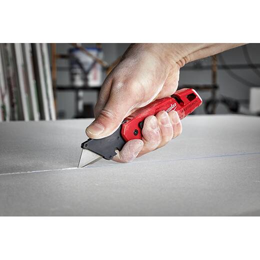 Milwaukee 48-22-1502 Fastback Folding Utility Knife with 5 Blade Storage - Grip Support Store