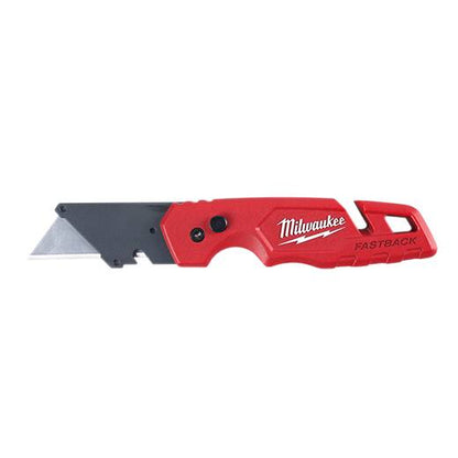Milwaukee 48-22-1502 Fastback Folding Utility Knife with 5 Blade Storage - Grip Support Store