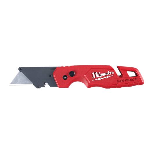 Milwaukee 48-22-1502 Fastback Folding Utility Knife with 5 Blade Storage - Grip Support Store
