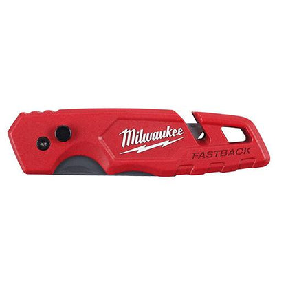 Milwaukee 48-22-1502 Fastback Folding Utility Knife with 5 Blade Storage - Grip Support Store