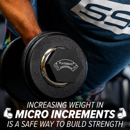 2.5 lb Hex PlateMate (Pair) - Grip Support Store