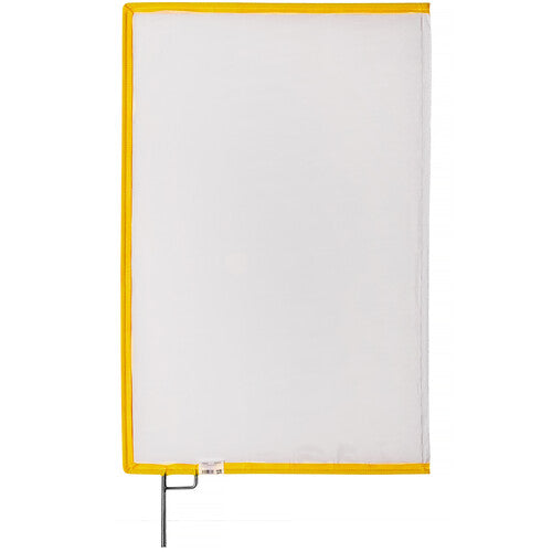 24" X 60" White Polysilk