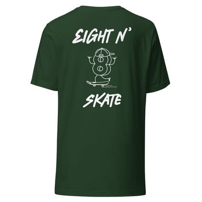 Eight N' Skate 2 Sided T-Shirt - Grip Support Store