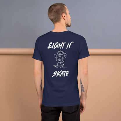 Eight N' Skate 2 Sided T-Shirt - Grip Support Store