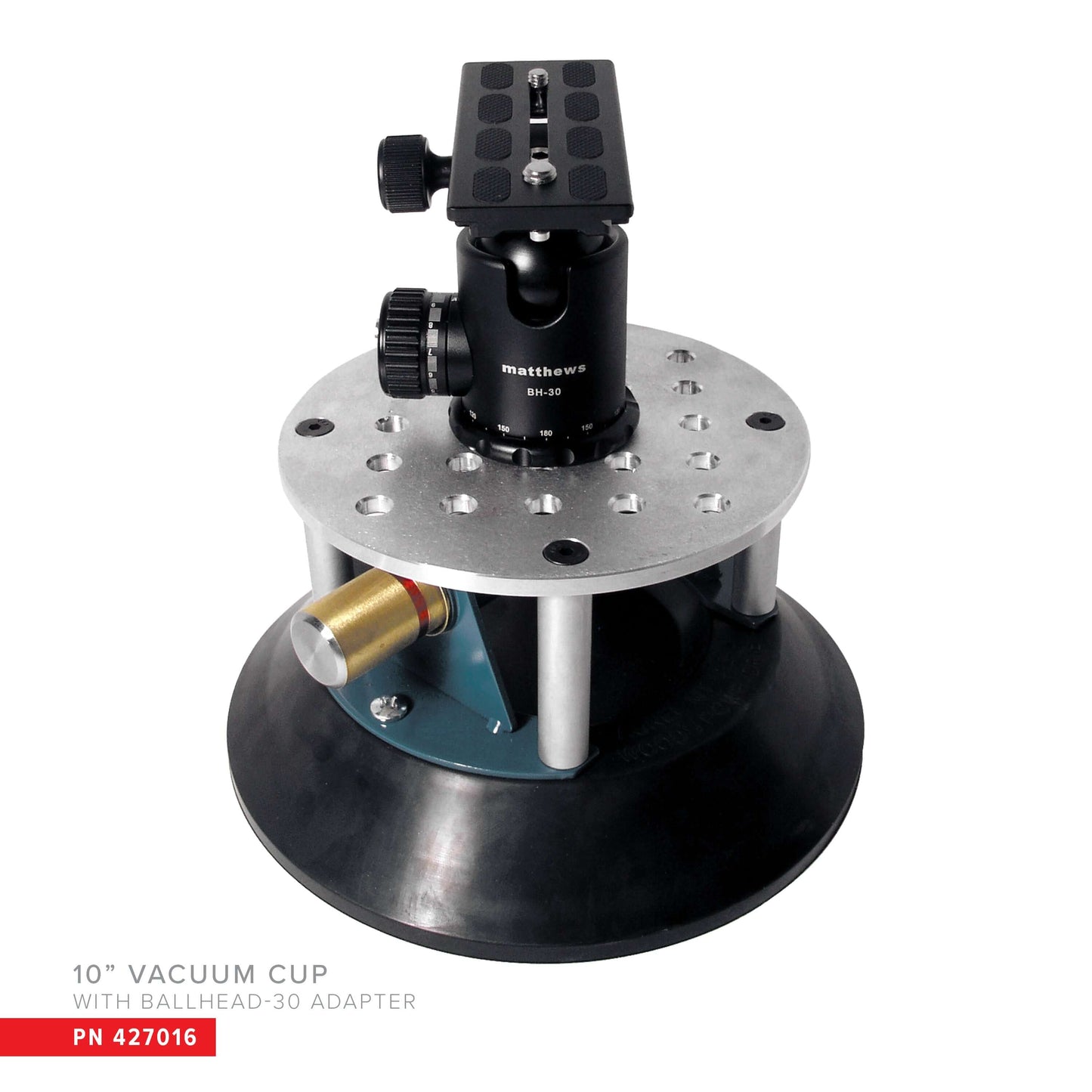 Ball Head Assembly w/Vacuum Cup - Grip Support Store