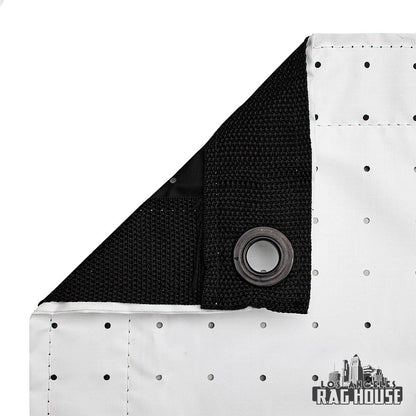 B/W Perforated Bounce by LA Rag House