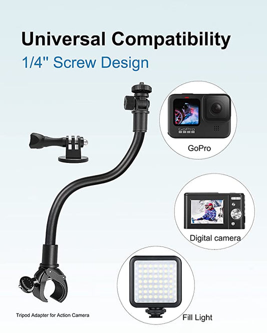 Clamp with Flex Arm + 1/4-20" thread - Grip Support Store