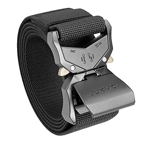 Tactical Rigger Belt,  1.5" Nylon Web Work Belt with Heavy Duty Quick Release Buckle - Grip Support Store