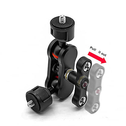 Articulating Arm with Double Ball heads and 1/4" Screws - Grip Support Store