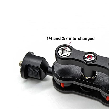 Articulating Arm with Double Ball heads and 1/4" Screws - Grip Support Store