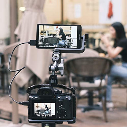 Friction Arm with Ball Head, Dual 1/4" Screw - Grip Support Store