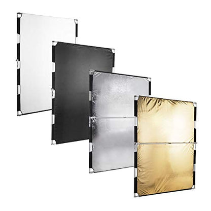 Reflector Panel and Sun Scrim Kit 55" x 78.7" with Carry Bag - Grip Support Store