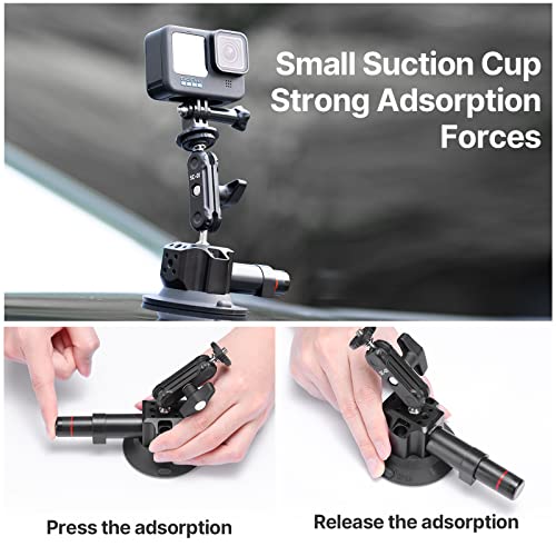 3" Suction Cup Mount for Gopro iPhone - Grip Support Store