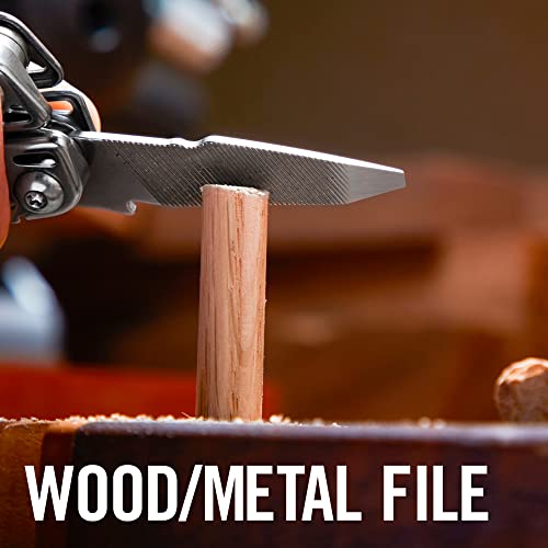 LEATHERMAN, Wingman Multitool with Spring-Action Pliers and Scissors, Built in the USA, Stainless Steel with Nylon Sheath - Grip Support Store