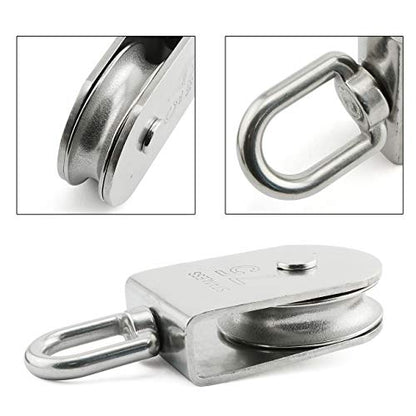 M75 Single Pulley Swivel Rigging Block / Loading 750kg - Grip Support Store