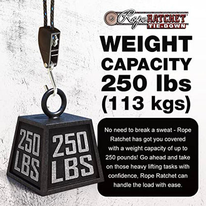 Rope Ratchet 3/8" x 8' - Grip Support Store