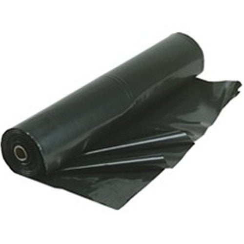 20' x 100' 6mil black visqueen - Grip Support Store