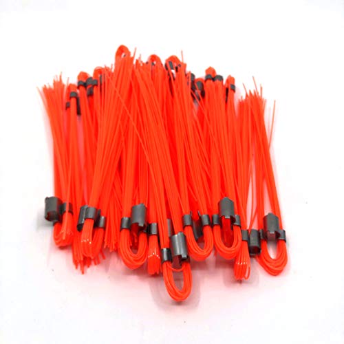 6" Orange Marking Whiskers, 25 Pack - Grip Support Store
