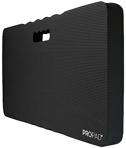 Pro Pad - Thick Kneeling Foam Pad-(XXL) 24 x 14 x 1.5" Black - Grip Support Store