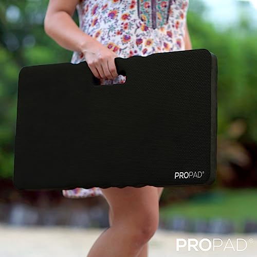 Pro Pad - Thick Kneeling Foam Pad-(XXL) 24 x 14 x 1.5" Black - Grip Support Store
