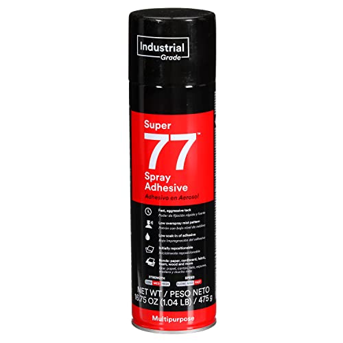 3M Super 77 Spray Adhesive Glue - 16.75 oz - Grip Support Store
