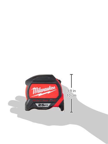 Milwaukee Magnetic Tape Measure 25 ft x 1.83 Inch - Grip Support Store