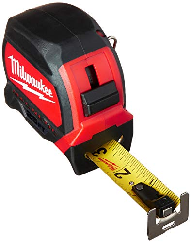 Milwaukee Magnetic Tape Measure 25 ft x 1.83 Inch - Grip Support Store
