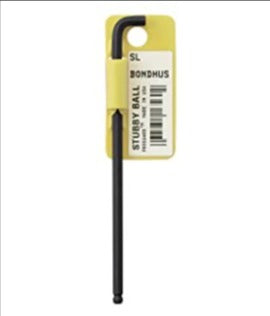 3/16" Stubby Ball End L-Wrench - Grip Support Store