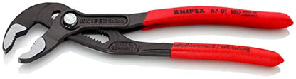 KNIPEX - Cobra Pliers, 7-1/4-Inch  (8701180) - Grip Support Store