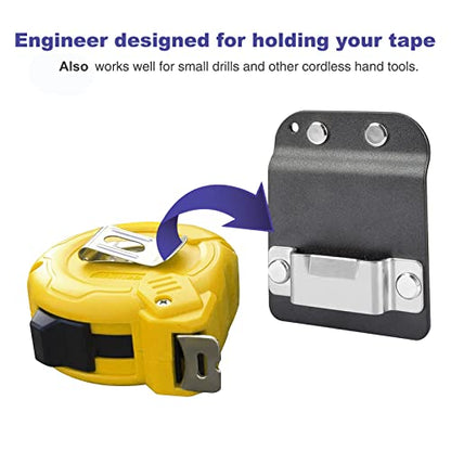 2" Tactical Tape Belt Holster Measuring Tape Clip on 1.5"/1.75"/2" Tool Belts - Grip Support Store