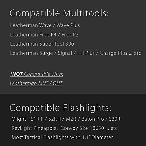 Leather Sheath for Leatherman Multitools - Grip Support Store