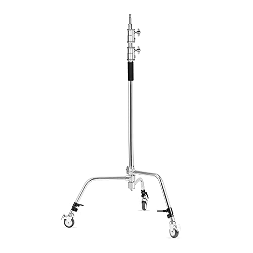 C Stand Wheels with Swivel Locking Casters - Set of 3 - Grip Support Store