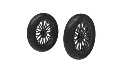 Raptor Rickshaw Mini Spoke Wheels (Pair) - Grip Support Store