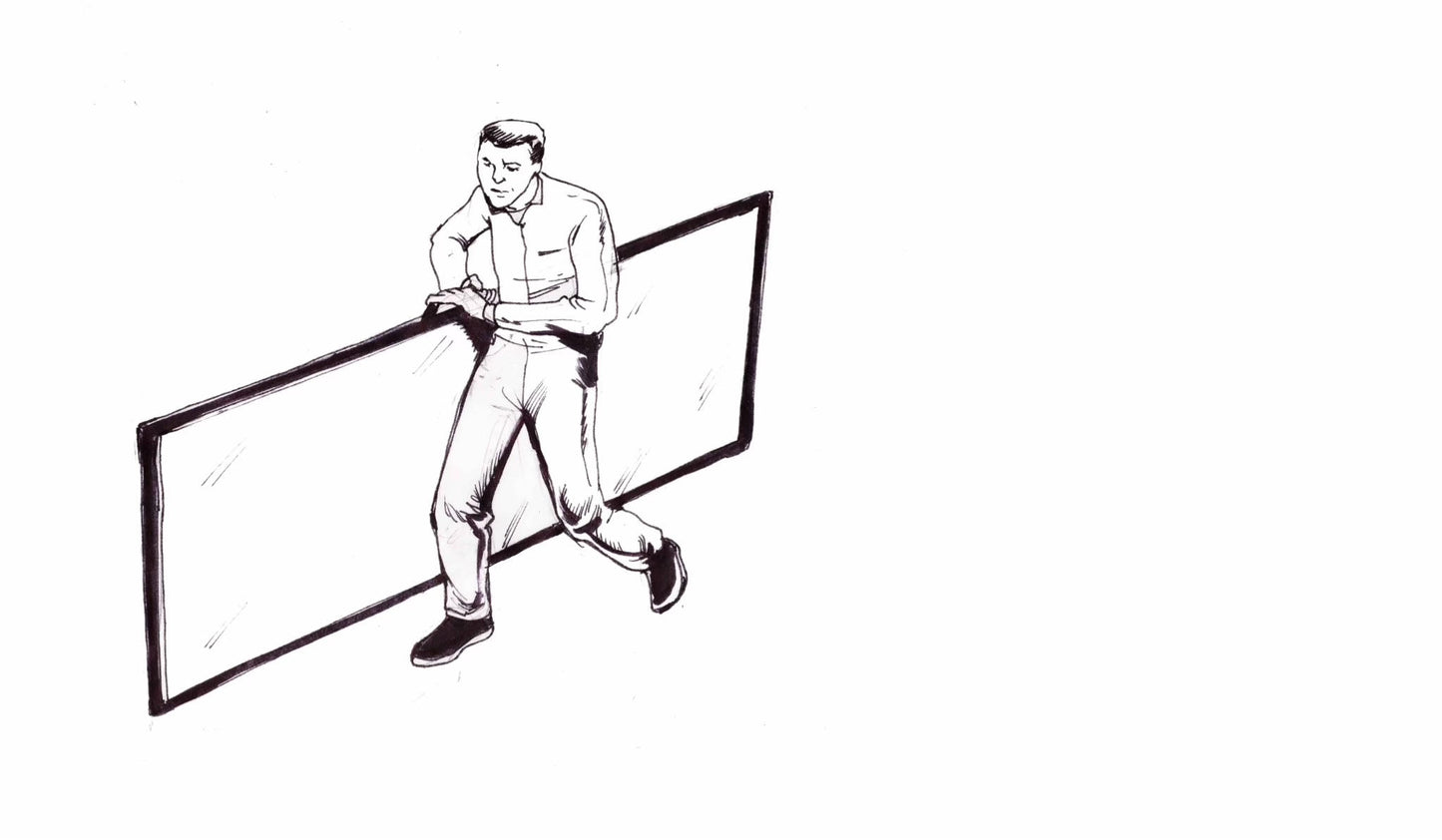 Poly Poncho Slip-On Rags with Black Bag - On Clearance - Grip Support Store