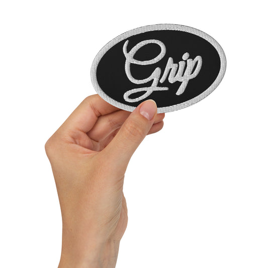 Grip Embroidered Patch - Grip Support Store