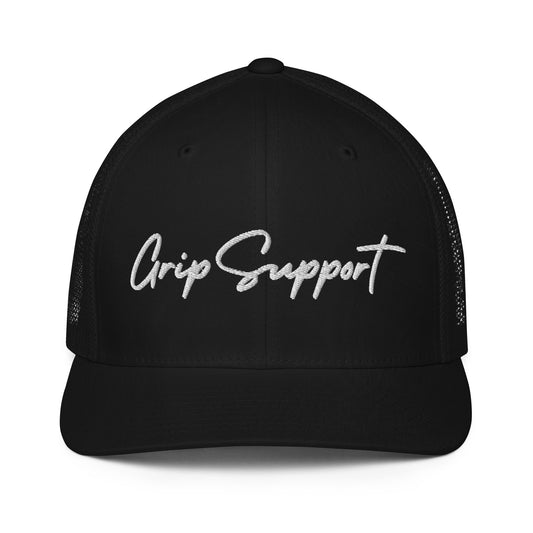 Grip Support Truckers Hat with Flex Fit + Mesh Back - Grip Support Store