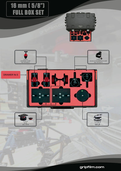 16mm ( 5/8" ) RIGGING KIT - Grip Support Store