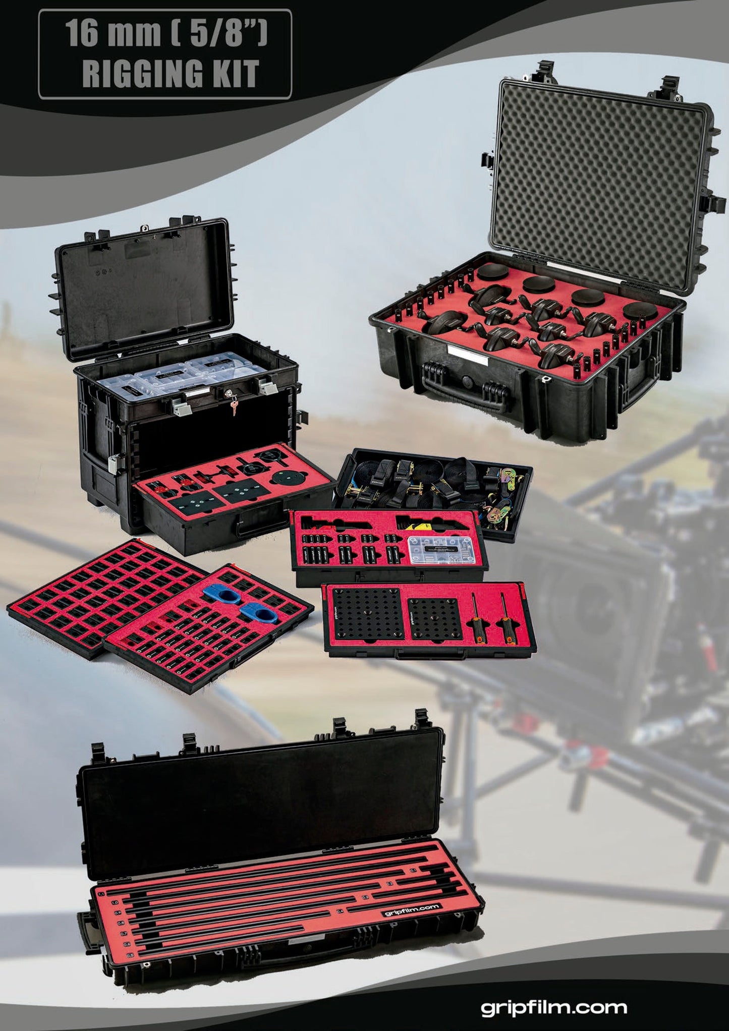 16mm ( 5/8" ) RIGGING KIT - Grip Support Store