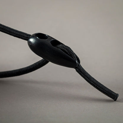 6mm BLACK ELASTIC CORD ADJUSTABLE CLIP SET - Grip Support Store